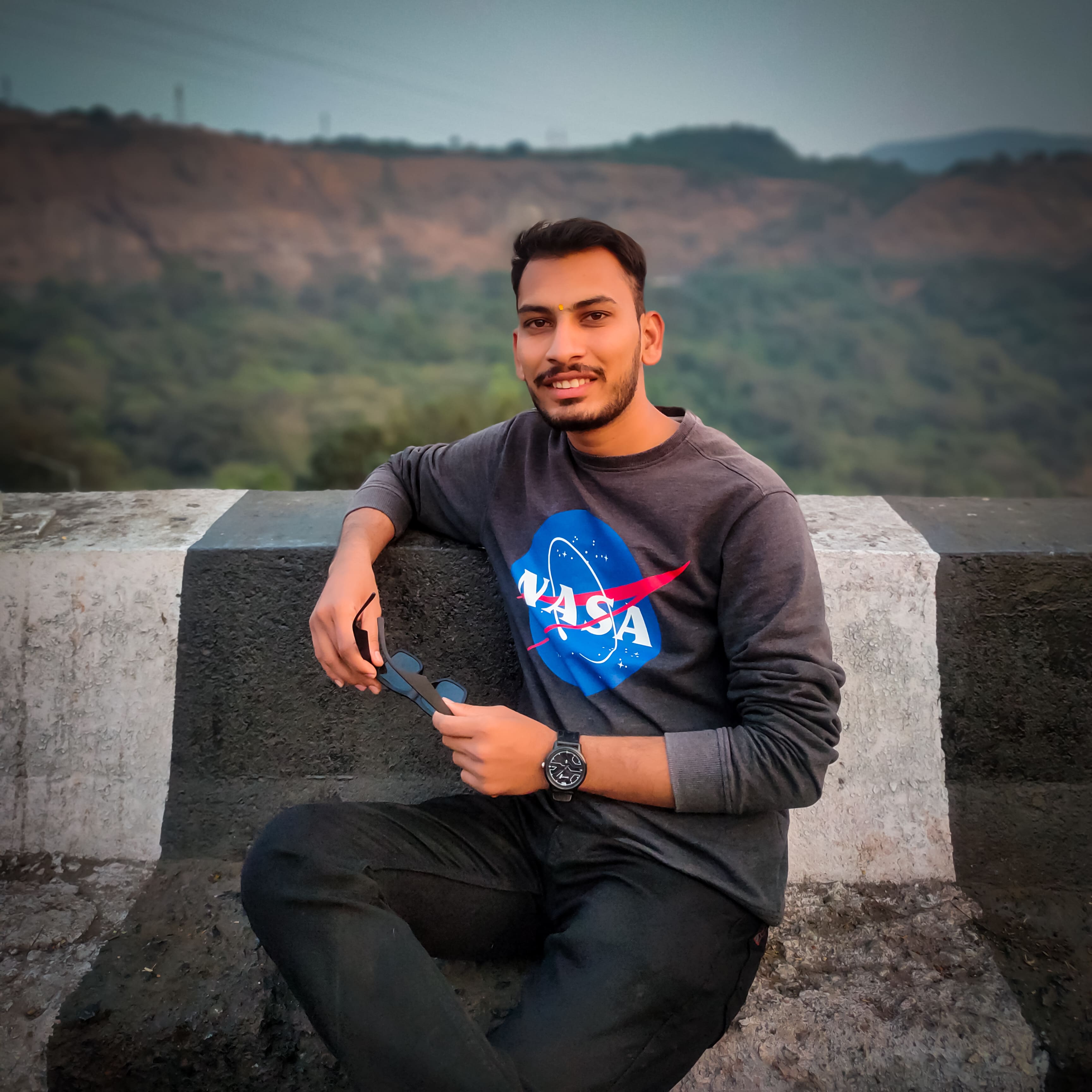 Portrait of Pratik Nidane